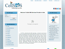 Tablet Screenshot of cellsms.co.in